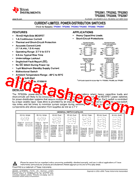 TPS2063DG4型号图片