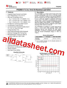 TPS22965-Q1型号图片