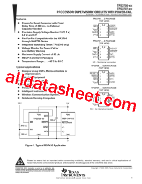 TPS3707-50D型号图片