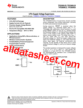 TPS3809I50-EP型号图片