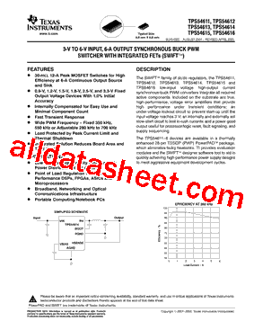 TPS54613PWPR型号图片