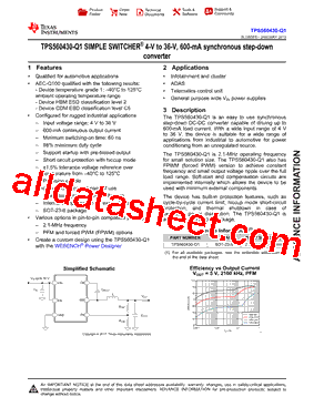 TPS560430YFQDBVRQ1型号图片