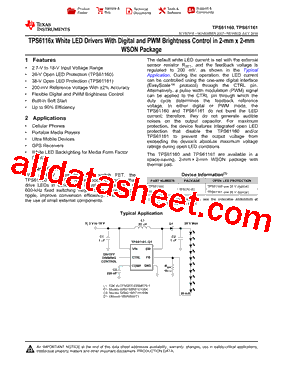 TPS61160DRVRG4型号图片