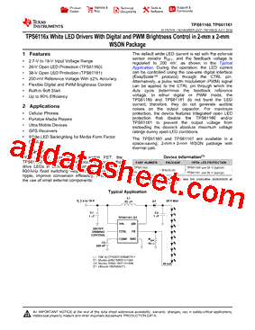 TPS61161DRVRG4型号图片