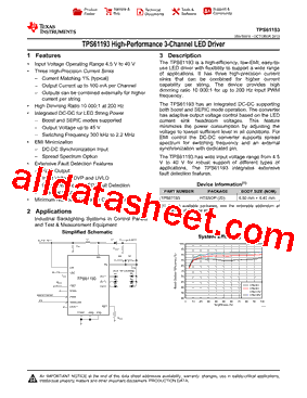 TPS61193PWPR型号图片