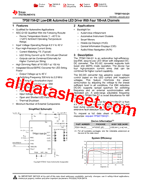 TPS61194PWPRQ1型号图片