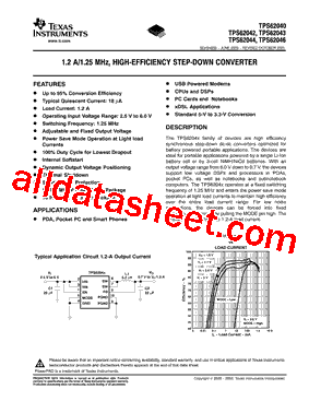 TPS62043DRCRG4型号图片
