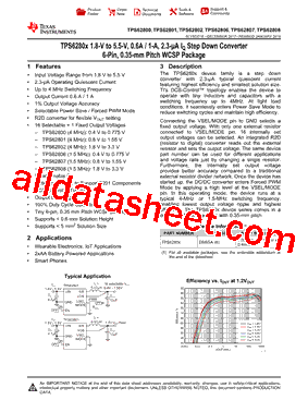 TPS62807YKAR型号图片