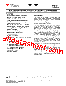 TPS65140IPWPRQ1型号图片