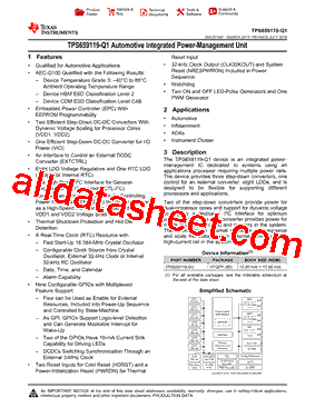 TPS659119EAIPFPRQ1型号图片