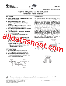 TPS73225DBVT型号图片