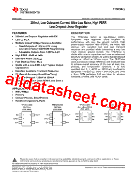 TPS734xxyyyz型号图片