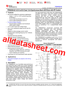 TPS92520QDAPRQ1型号图片