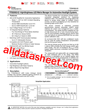 TPS92662QPHPTQ1型号图片