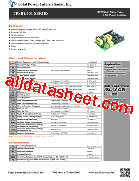 TPSBU-101型号图片