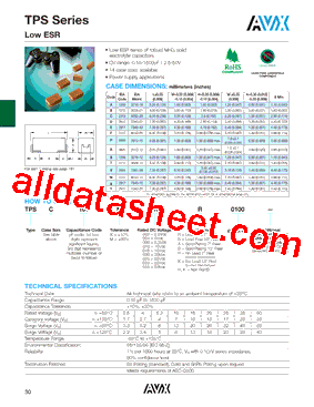 TPSC107K005A0100型号图片