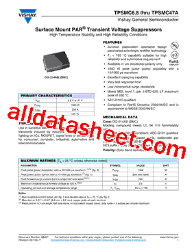 TPSMC18A型号图片