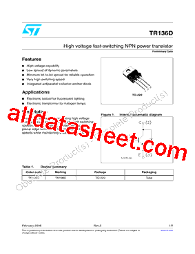 TR136D型号图片