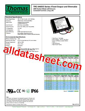 TRC-040S045DS型号图片