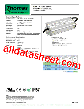 TRC-060S105ST型号图片