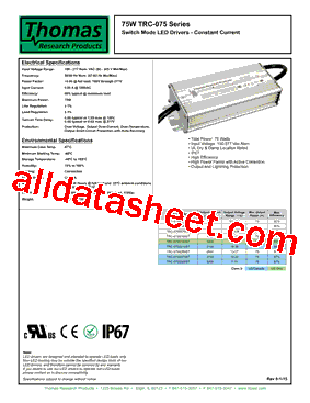 TRC-075S045ST型号图片