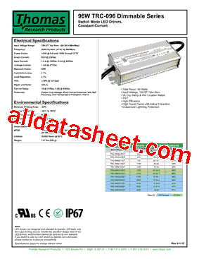 TRC-096S035DT型号图片