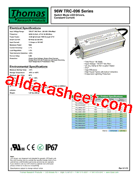 TRC-096S070ST型号图片