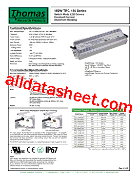 TRC-150S490ST型号图片