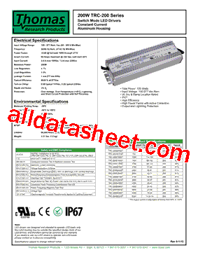 TRC-200S210ST型号图片