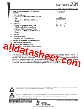 TRF7003PK型号图片