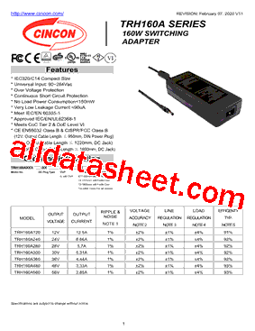 TRH160A120-XXE13型号图片