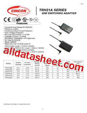 TRH21A型号图片