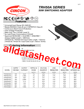 TRH50A180-XXE12型号图片