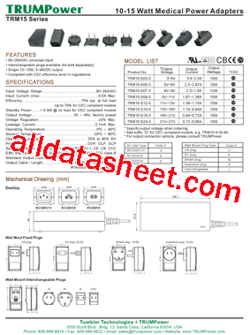 TRM15-S09-UG型号图片