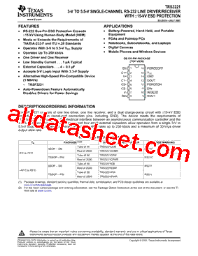 TRS3221CPWR型号图片
