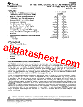 TRS3238ECDBR型号图片