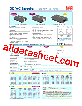 TS-400-124A型号图片