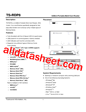 TS-RDP8型号图片