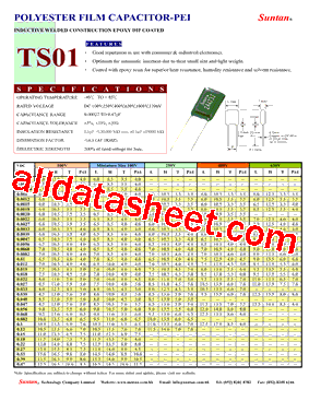 TS0101F020V1型号图片