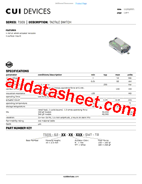 TS09-63-25-R-160-SMT-TR型号图片