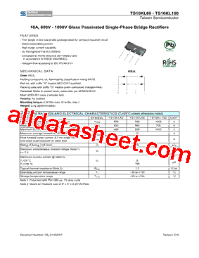 TS10KL100型号图片