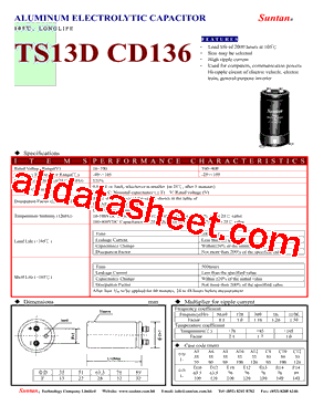 TS13DY-CD136型号图片