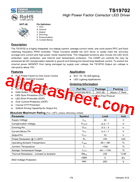 TS19702CX6-RFG型号图片