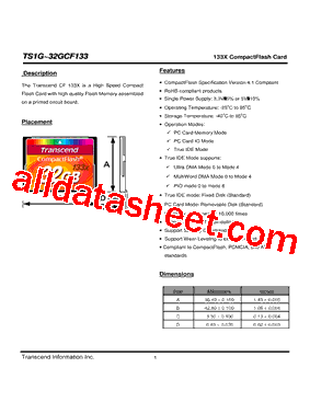 TS1GCF133型号图片