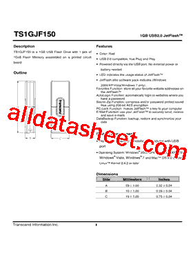 TS1GJF150型号图片