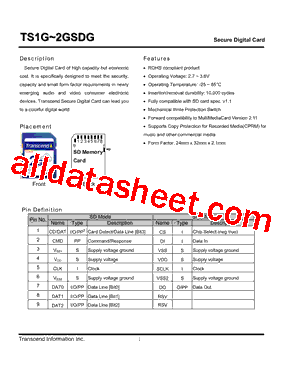 TS1GSDG型号图片