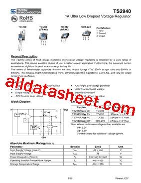 TS2940CWRP型号图片
