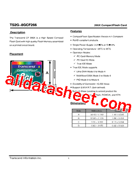 TS2GCF266型号图片