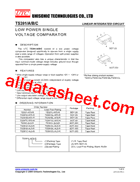 TS391AL-AL5-R型号图片