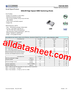 TS4148-RXG型号图片